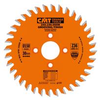 Griovelių pjovimo diskai CNC staklėms CMT 240.150.050M; 150X53X30; Z36