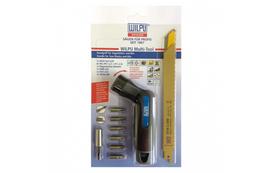 Antgalių ir pjūklelių rinkinys Wilpu No.1  Multi-Tool PH/PZ; 11 vnt.; su rankena