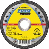 Abrazyvinis pjovimo diskas Klingspor A 60 TZ Special; 125x1 mm; FL; 25 vnt.
