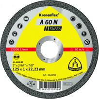 Abrazyvinis pjovimo diskas Klingspor A 60 N Supra; 125x1 mm; 25 vnt.
