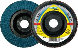Vėduoklinis šlifavimo diskas Klingspor 321655; 115x22,23 mm; G60; 10 vnt.