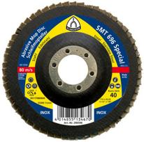 Vėduoklinis šlifavimo diskas Klingspor 322854; 125x22,23 mm; G80; 10 vnt.