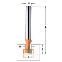 Kotinė T-formos griovelių freza CMT 950.005.11; S=8 mm; D=17,5 mm