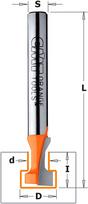 Kotinė T-formos griovelių freza CMT 950.006.11 ; S=8 mm; D=19,5 mm
