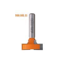 Kotinė T-formos griovelių freza CMT 950.103.11; S=8 mm; D=28 mm