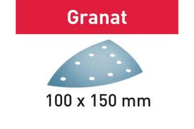 Šlifavimo popierius Festool Granat; 100x150 mm; P120; 100 vnt.