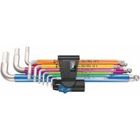 Šešiakampių raktų rinkinys Wera 3950/9 Hex-Plus Multicolour HF Stainless 1; 1,5-10 mm; 9 vnt.