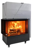 Plieninis židinio ugniakuras Spartherm Premium V-2L-80h, ø200mm S-Kamatik PREMIUM ir juodi šamotai