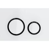 Vandens nuleidimo mygtukas Geberit Sigma 21, baltas stiklas 115651SI1