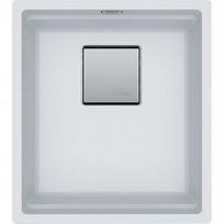 Plautuvė FRANKE KNG 110-37 eksc. ventilis, balta 1250512451