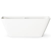 Vonia PAA SilkStone Quadro 159x70 cm balta matinė