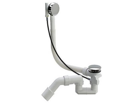 Automatinis vonios sifonas McAlpine, chromo dangteliai, HC31M-N2