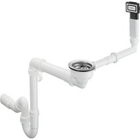 Sifonas plautuvei Hansgrohe su užkemšamu ventiliu D16-10, 43927000