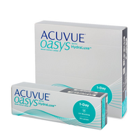 ACUVUE® OASYS 1-DAY with HydraLuxe® TECHNOLOGY (90vnt)