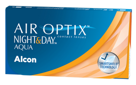 AIR OPTIX® NIGHT & DAY® AQUA (6vnt)