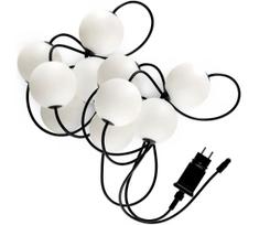 LED Dekoratyvinė lauko girlianda 10xLED/0,8W/230V IP67 7,7 m