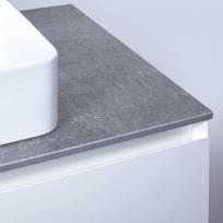 Stalviršis apatinei spintelei Kame Dektonas 120 cm, betono pilka WP/12-3/D23
