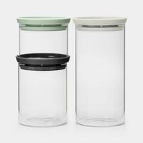 Stiklinis indelis Brabantia 0.3, 0.6 ir 1.1 L, Mixed, 100550