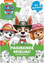 Šunyčiai patruliai. Pasirengę misijai. Spalvinimo knyga - Nėra Autoriaus