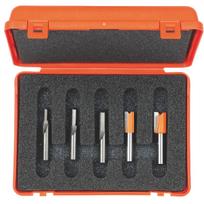 Frezų rinkinys CMT; straight; 8 mm; 5 dalys