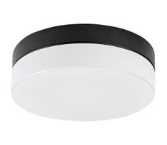 Rabalux 75026-LED lubinis vonios šviestuvas GAELO LED/18W/230V diametras 28 cm juoda