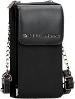 Dėklas telefonui Pepe Jeans MORGAN su dirželiu, juodos sp.