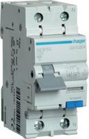 1P+N 6kA C-20A 30mA A Residual Current Breaker with Over-Current (RCBO) AD970J | 3250611040804