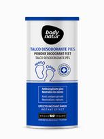 BODY NATUR Antiperspirantinė dezodoruojanti pudra kojoms, 75 g