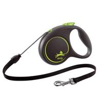 Automatinis pavadėlis Flexi Black Design M virvė 5m 20kg, Žalia