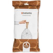 Šiukšlių maišai Brabantia X 10-12L, (40 vnt), white, 138041