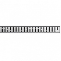 Nerūdijančio plieno dušo latako grotelės ACO ShowerDrain C 70 cm, Wave 90108861