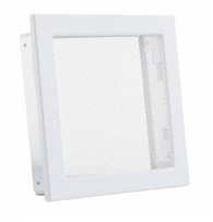 Grotelės VENTLAB 220x220, be žaliuzių, baltos