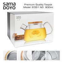 Samadoyo Premium klass virdulys su stikliniu filtru, SN051ND, 900 ml