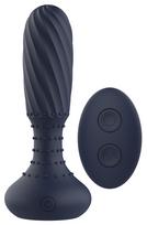Dream Toys Startroopers Titan Vibrating Anal Vibe with Remote Blue