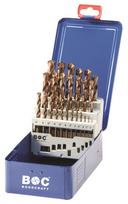 Grąžtų komplektas metalui Bohrcraft BC11401310025; HSS-E; 1-13 mm; 25 vnt.