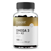 OstroVit Omega 3 D3 + K2 180 caps