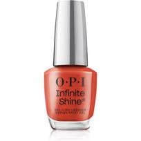 OPI Infinite Shine Silk gelio efekto nagų lakas Knock 'Em Red 15 ml