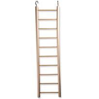 Vadigran Ladder 10 pakopų kopėtėlės žaislas paukščiams; 45x10.5cm