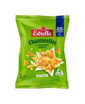 Bulvių traškučiai ESTRELLA, lygaus pjaustymo voveraičių ir sūrio padažo skonio, 170 g