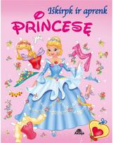 Iškirpk ir aprenk princesę. (Rožinė) - Nėra Autoriaus