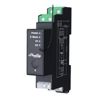 Shelly 2-channel DIN rail relay with energy measurement Qubino Pro 2PM