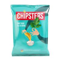 Bulvių traškučiai CHIPSTER'S, grietinės, TTTCKR4820182740121