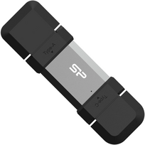 128GB | Silver | USB Type-A and USB Type-C | Dual USB Drive | Mobile C51