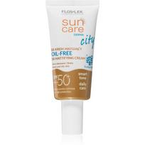 FlosLek Laboratorium Sun Care Derma City BB matinis BB kremas be aliejaus SPF 50+ 30 ml
