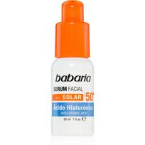 Babaria Sun Face drėkinamasis serumas didelė apsauga nuo saulės SPF 50+ 30 ml