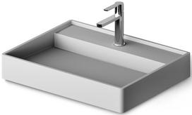 Praustuvas Paa Infinity 600 SilkSTONE® 60x47 cm, matte grey spalva, IINFSM/03