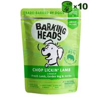 Barking Heads Chop Lickin' Lamb konservuotas pašaras suaugusiems šunims, ėriena; 10x300g