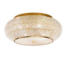 Ideal Lux - Krištolinis lubinis šviestuvas PASHA 14xE14/40W/230V diametras 65 cm auksas