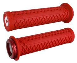 Vairo rankenėlės ODI Vans v2.1 MTB Lock-on 135mm White/Red-Red