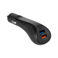 Automobilinis įkroviklis su Quick Charge 3.0 funkcija 2xUSB 5100mA 15W